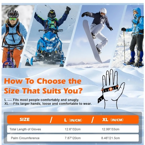 Unisex heated mittens - Picture 6 of 6